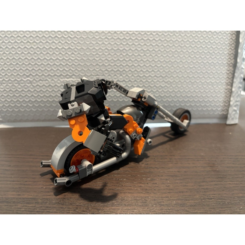 LEGO Super Heroes Marvel Ghost Rider Mecha Suit & Bike 76245 Toy Blocks Rare Toy